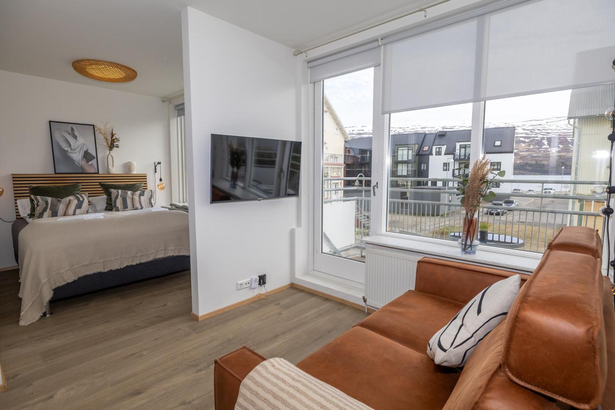 Charming Deluxe Apartment Akureyri Camera foto