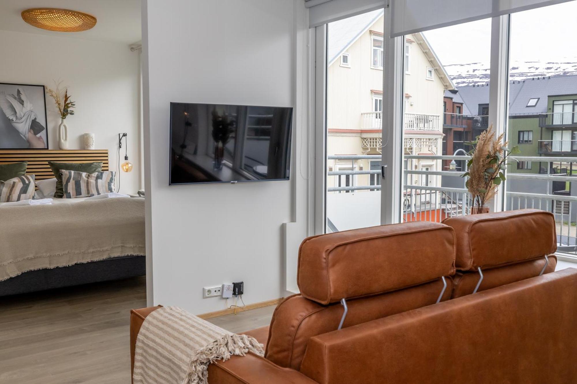 Charming Deluxe Apartment Akureyri Camera foto